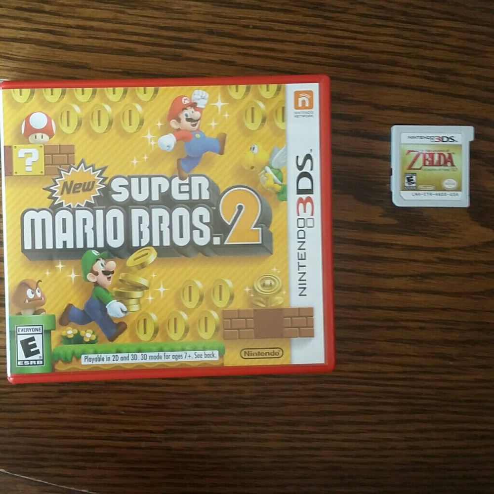 SOLD 2 Nintendo 3ds games